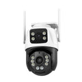 Outdoor dual screen wireless security surveillance camera with 3MP resolution