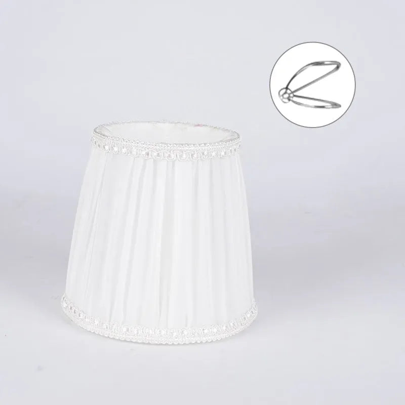 Purple Wheat fabric cloth lampshade for crystal chandeliers in various colours