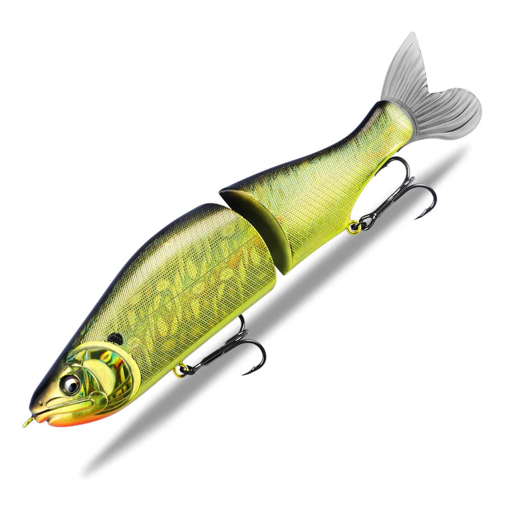 185mm soft plastic swimming fishing bait for bass tossing technique in multiple colours