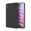 Soft silicone protective case for iPad, shown in a solid colour, featuring a full wrap-around back cover design.
