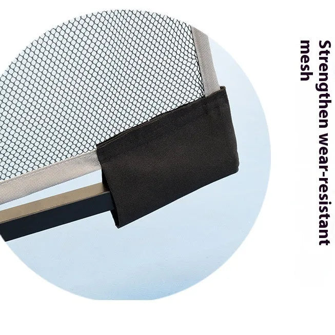 Automatic basketball return training net with cowhide netting and iron frame for solo shooting practice