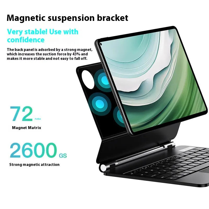 Miaocontrol Keyboard Pro11 magnetic wireless keyboard and protective cover for Huawei MatePad 11 tablets