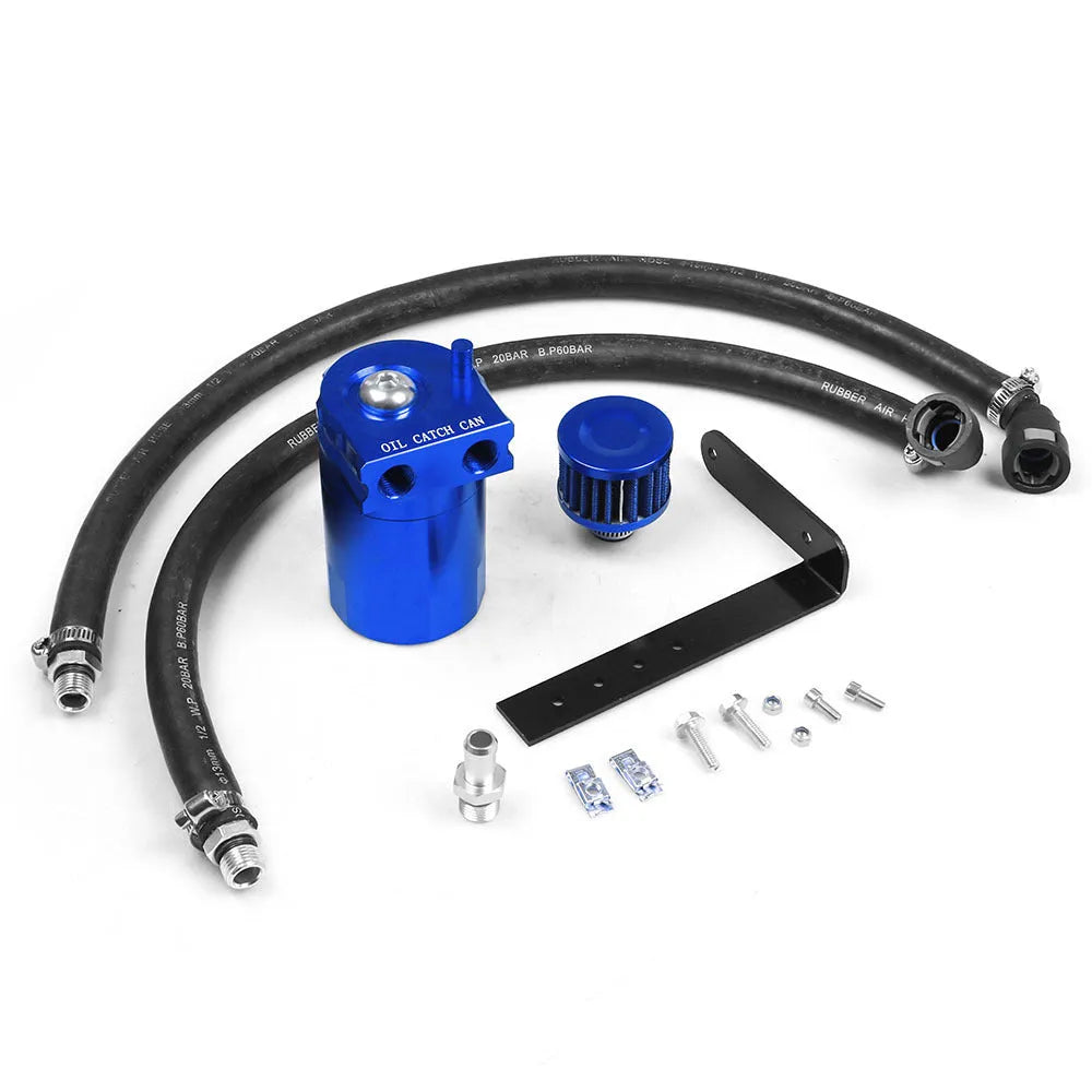 Aluminum alloy oil separator for 2018-2020 Ford Expedition in black, red, blue, or silver