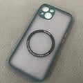 Frosted magnetic PC phone case for Apple iPhone in Phantom Magnetic Black