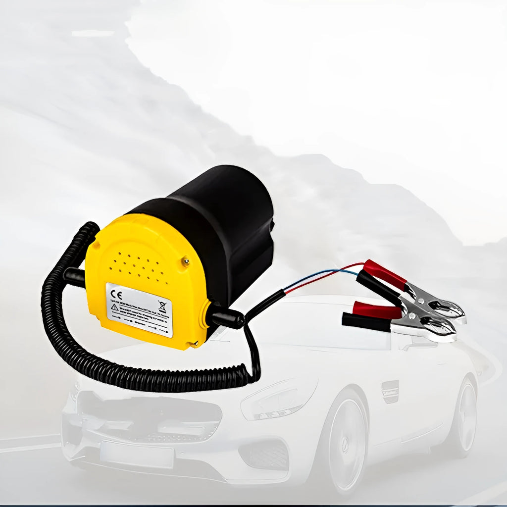 12V electric self-priming oil gear pump with engineered plastic body