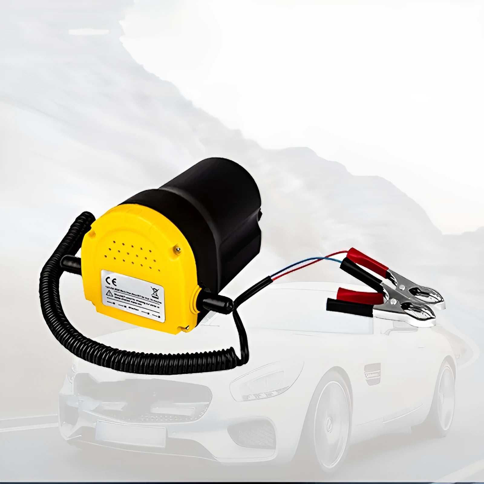 12V electric self-priming oil gear pump with engineered plastic body