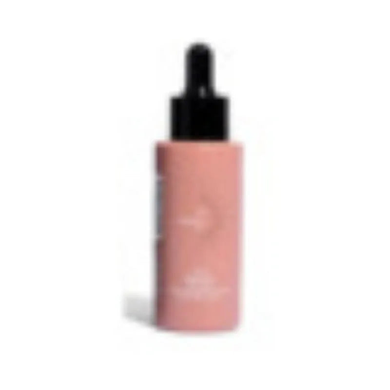 Matte sun tanning black liquid showing 50ml tanning drops bottle and 75ml tanning flash cream tube