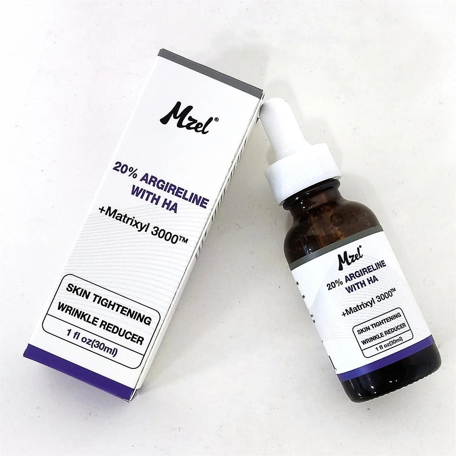 30ml bottle of six-peptide anti-wrinkle firming brightening hydrating serum