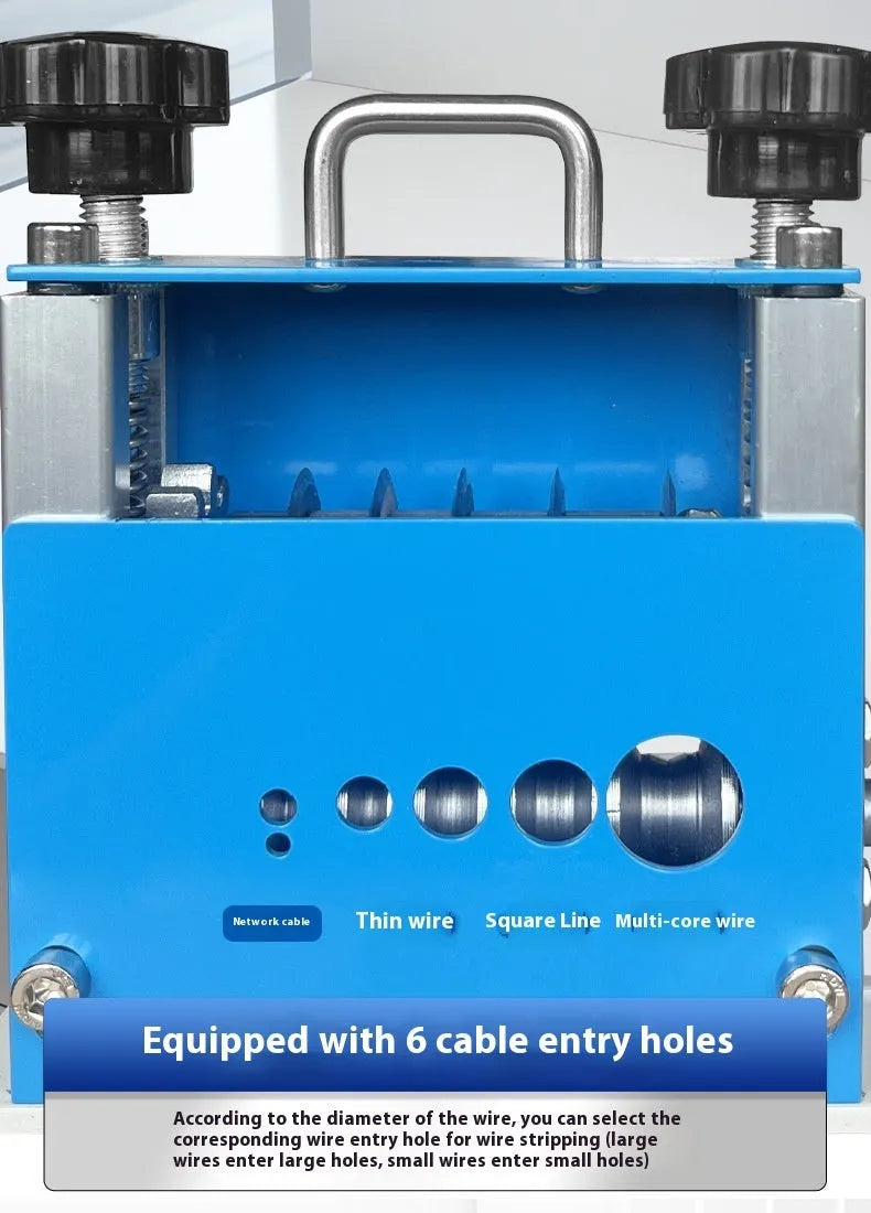 SD-017 manual wire stripping machine with porous housing for 0.5-17mm electrical cables