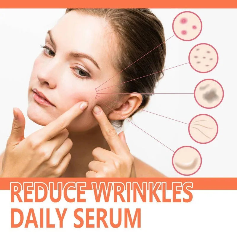 30ml rose essential oil serum bottle for facial moisturising and fine line smoothing skincare
