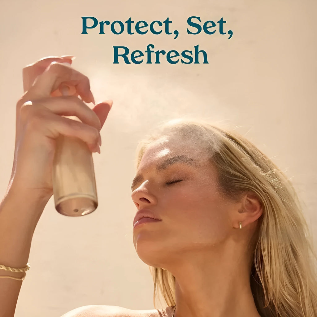 75ml makeup protective moisturising spray bottle with light texture formula