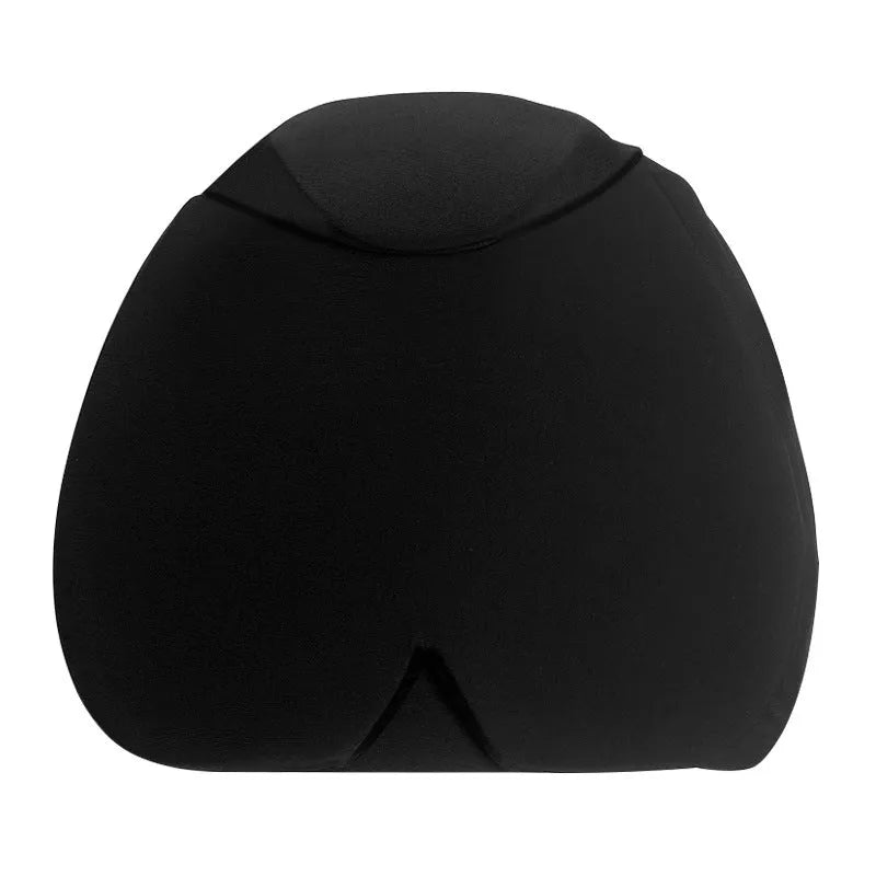 Solid colour cold compress cap in black, pink, or dark blue for headache relief