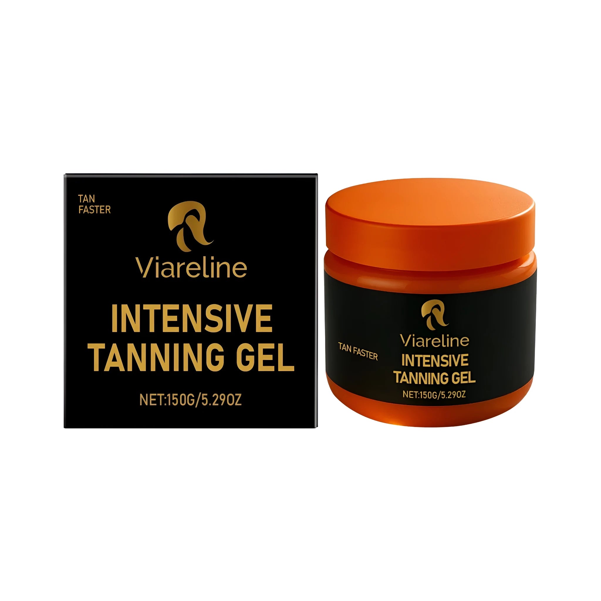 150g tube of black moisturising repairing gel with vitamin E for skin care