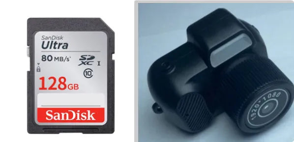 Black Y3000 HD outdoor sports camera with 0.96-inch screen showing compact size.