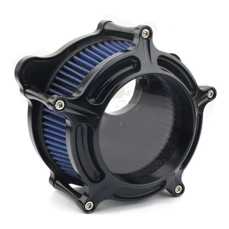 MP09-JJL aluminium motorcycle air filter for 300cc bikes in various colour options