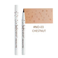 Dark brown freckle pen cosmetic marker with precision tip for natural-looking waterproof freckles
