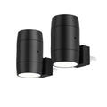 Small white induction night lamp with adjustable brightness dial and rotatable head plugged directly into wall socket