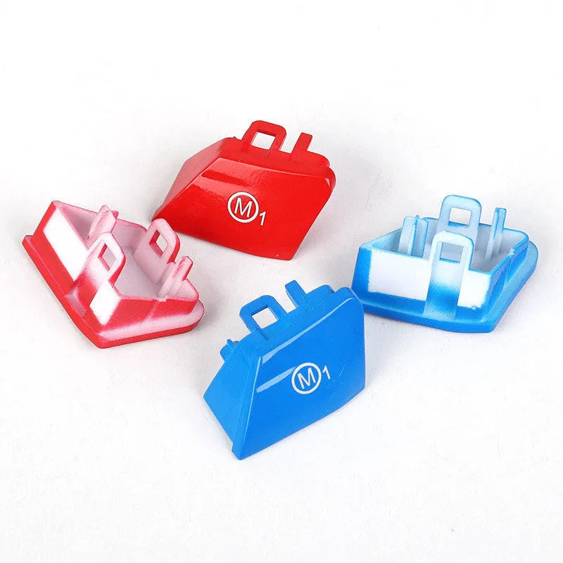 BMW steering wheel M1 M2 mode buttons in red and blue ABS plastic for F30 and F34 models