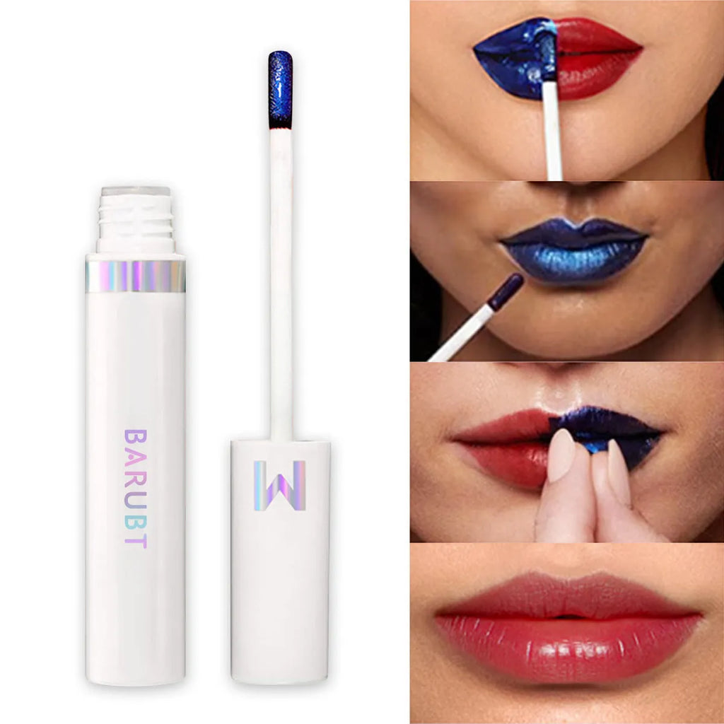 BA5075 long lasting waterproof matte lip lacquer in seven colour shades