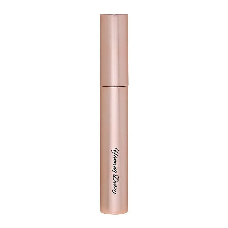 Long curling mascara tube in black and brown colour options for defined eyelashes