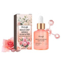 30ml rose essential oil serum bottle for facial moisturising and fine line smoothing skincare