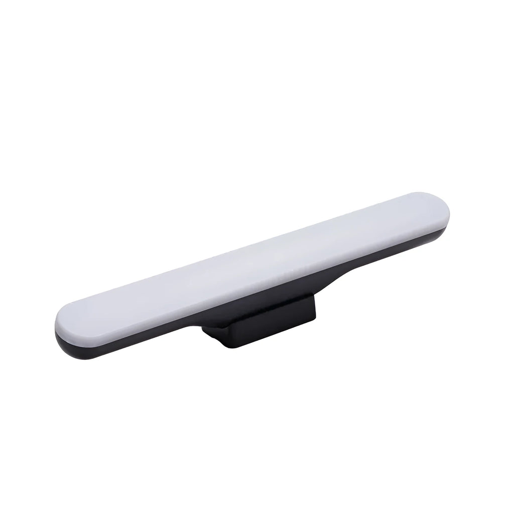Modern plastic LED desk lamp with touch control and rechargeable battery