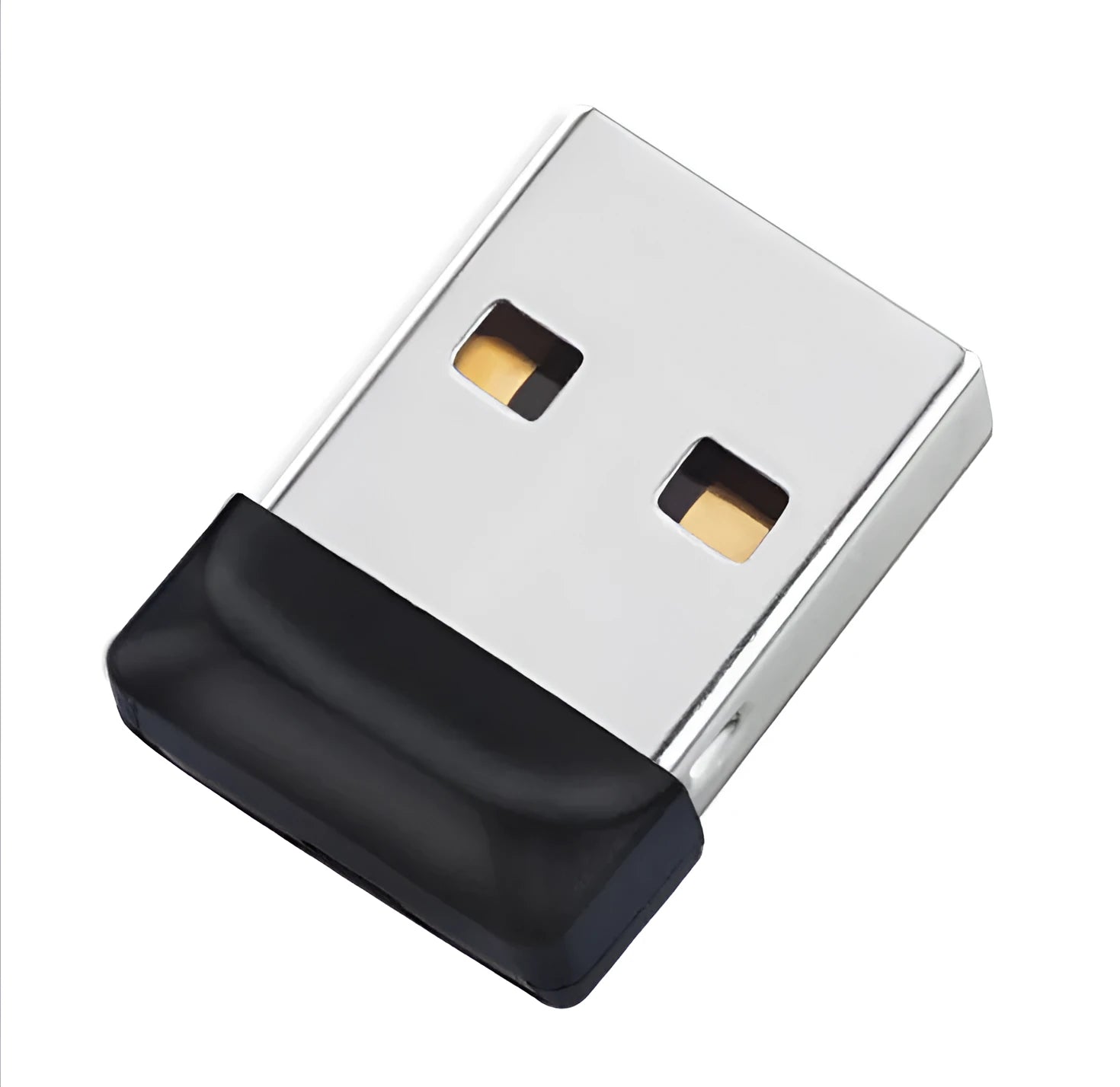 Mini U Disk black flash drive portable storage media simple solid colour design