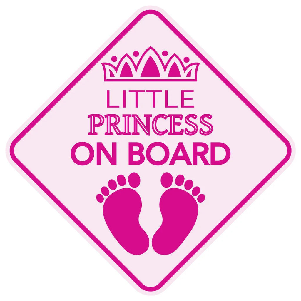 Baby on board reflective car bumper sticker with PET material in ten different baby designs