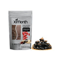 Ten condensed herbal foot soak gel beads in a pack, containing mugwort, bee venom, Sophora flavescens, and aloe extracts
