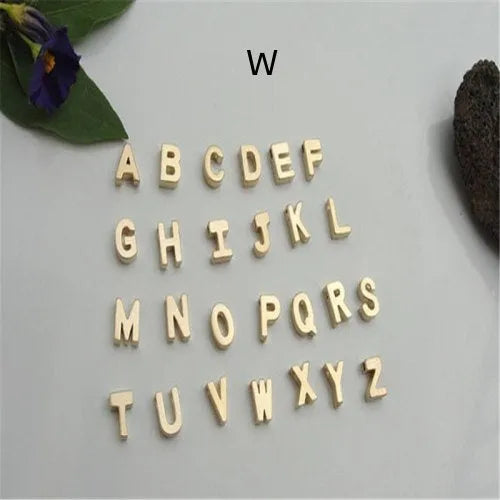 Peach heart shaped letter necklace pendant in gold or silver alloy jewellery
