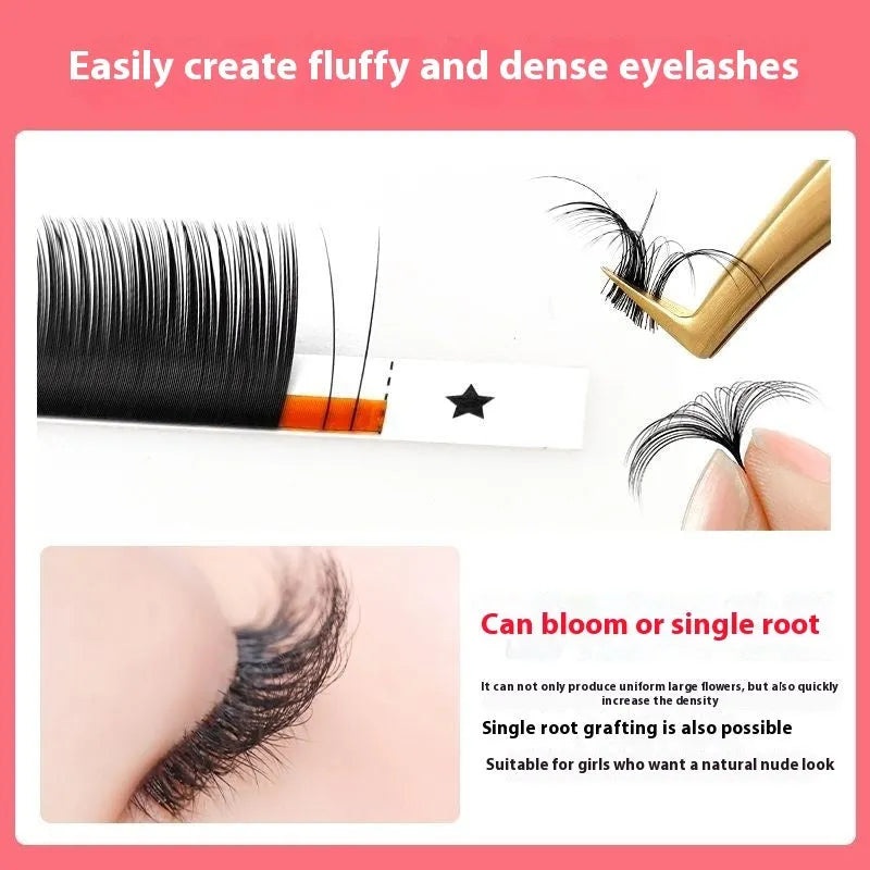 16-row dense round mink hair false eyelashes with matte finish showing length options 8-18mm