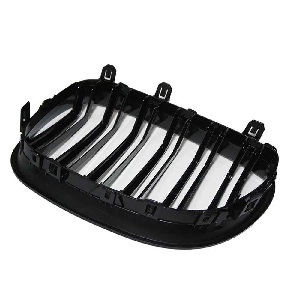 Carbon fibre pattern ABS grille for BMW 5-Series E39 E60 vehicles