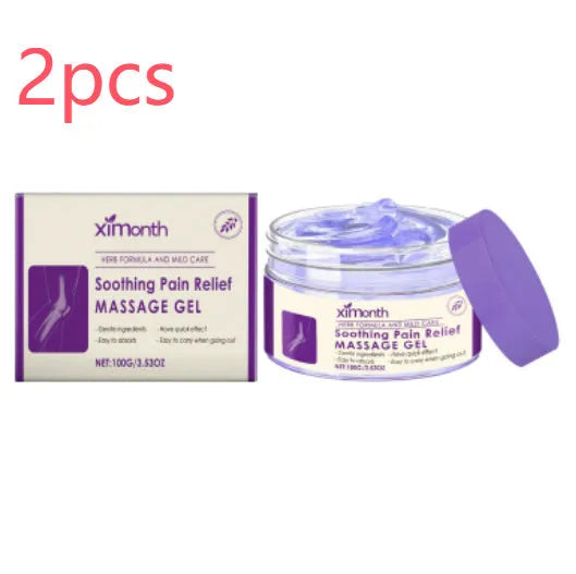 100g tube of joint and muscle massage gel for knee and elbow care with natural herbal extracts