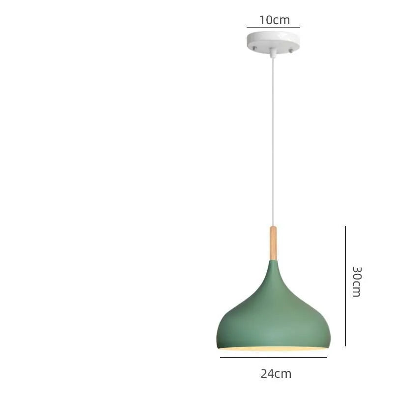 Adjustable height aluminium alloy fishline pendant chandelier in modern simple style