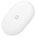 Baseus rough texture 15W wireless charging pad for mobile phones in black or white