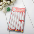 White plastic car door edge bumper strip for general vehicle protection