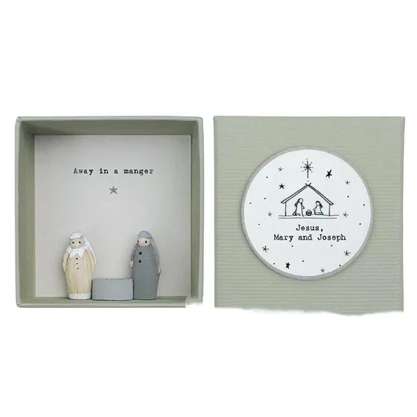 Plastic resin guardian angel figurine ornament in modern cartoon style