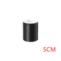 Matte finish 3D carbon fibre roll for car bumper and sill protection in various widths