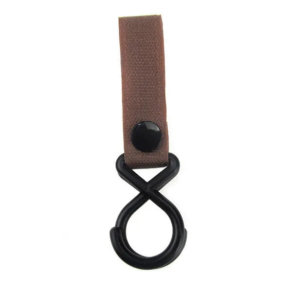 Nylon luggage velcro hook for OPP bag tags in multiple colour options.