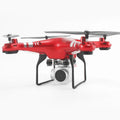Alloy HD aerial photography drone with remote control handle in black, red, or white colour