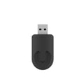 Black mini 2-in-1 CarPlay USB interface adapter with 26x55x13mm dimensions