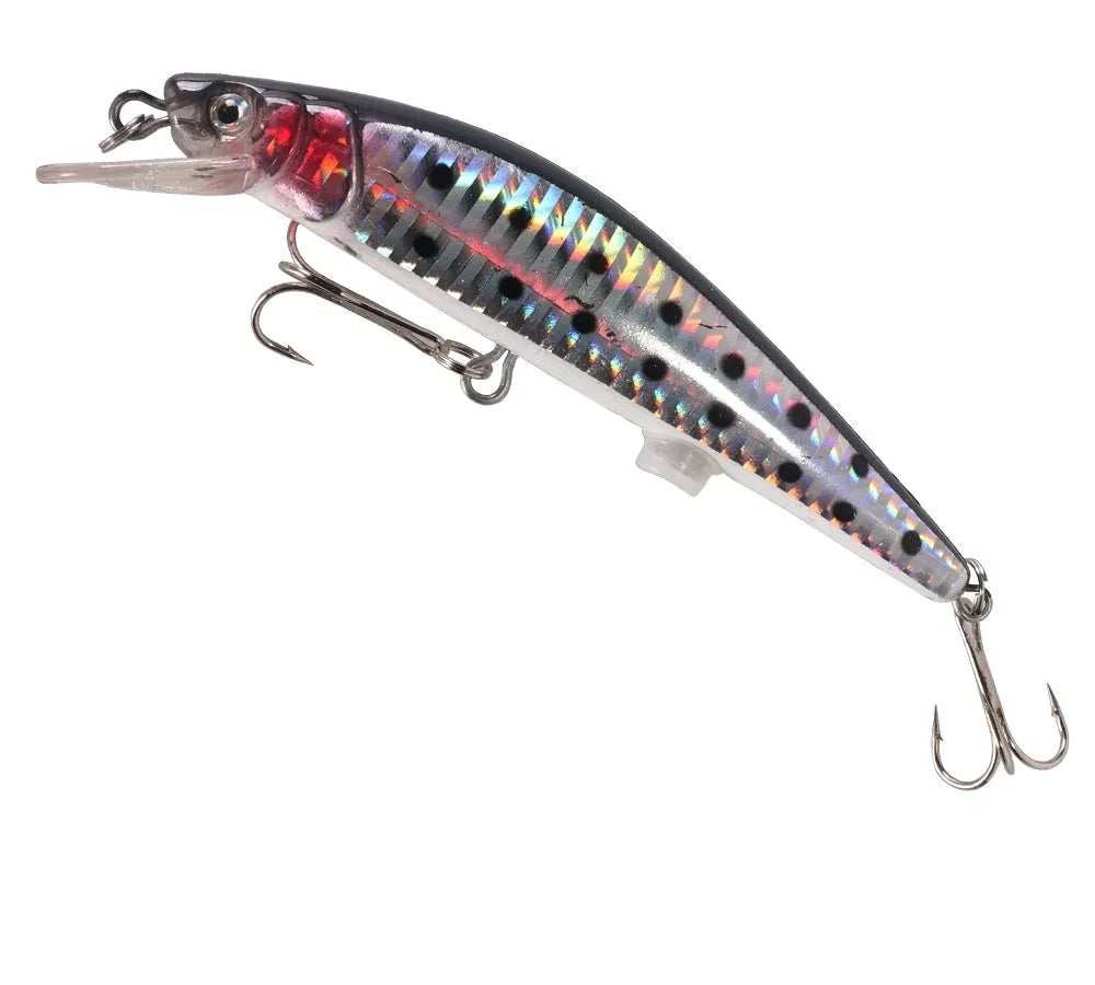 Floating Mino electric USB bait lamp with colourful design and blister packaging