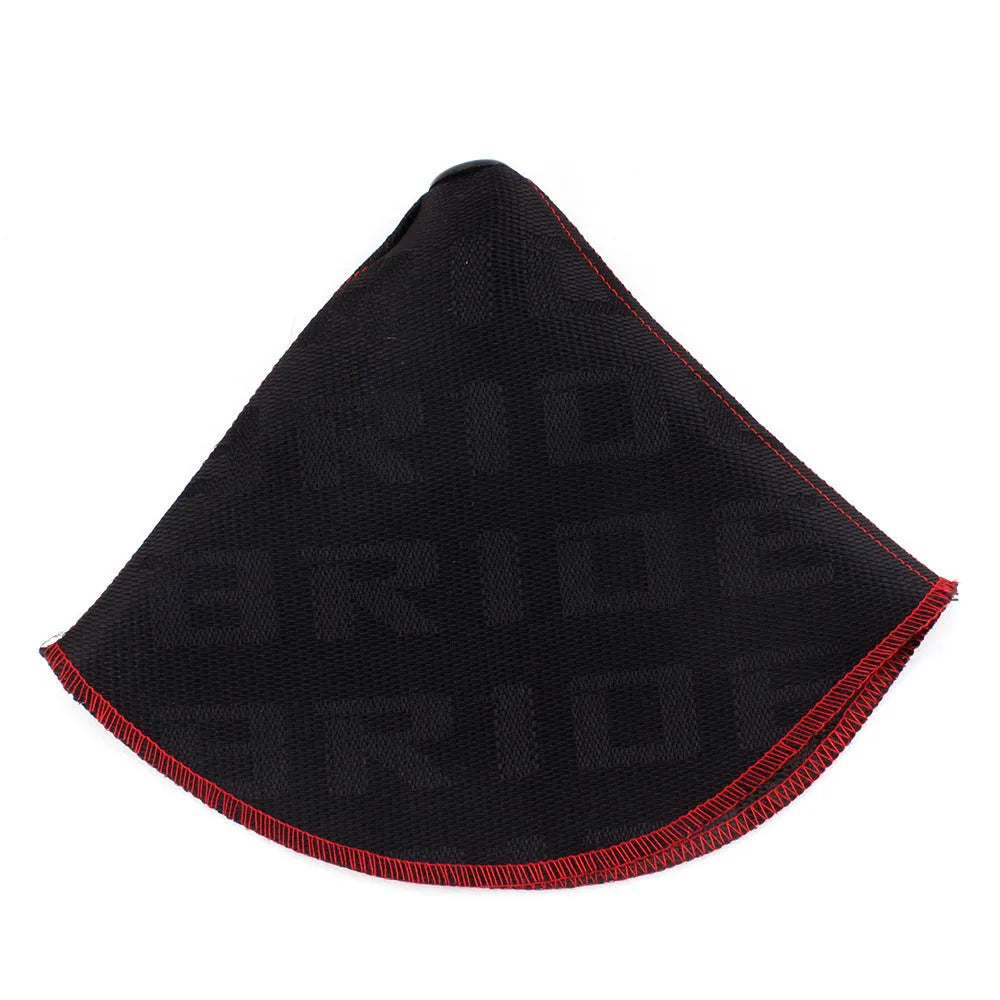 Canvas dust cover for racing seats shown in multiple colour options.