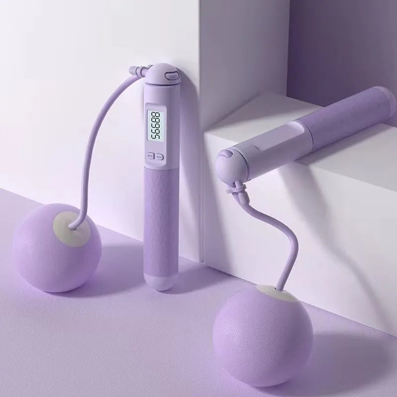 Skipping rope with bearings for fitness workouts in multiple colour options