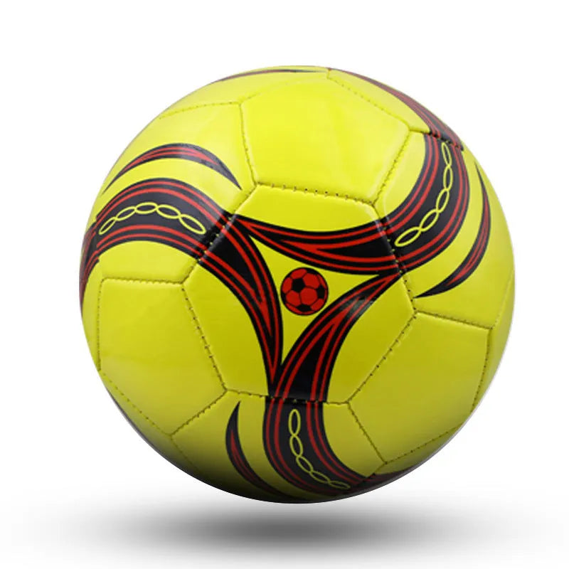 PVC football with machine-seam construction in No. 3 No. 4 No. 5 sizes for training and competition
