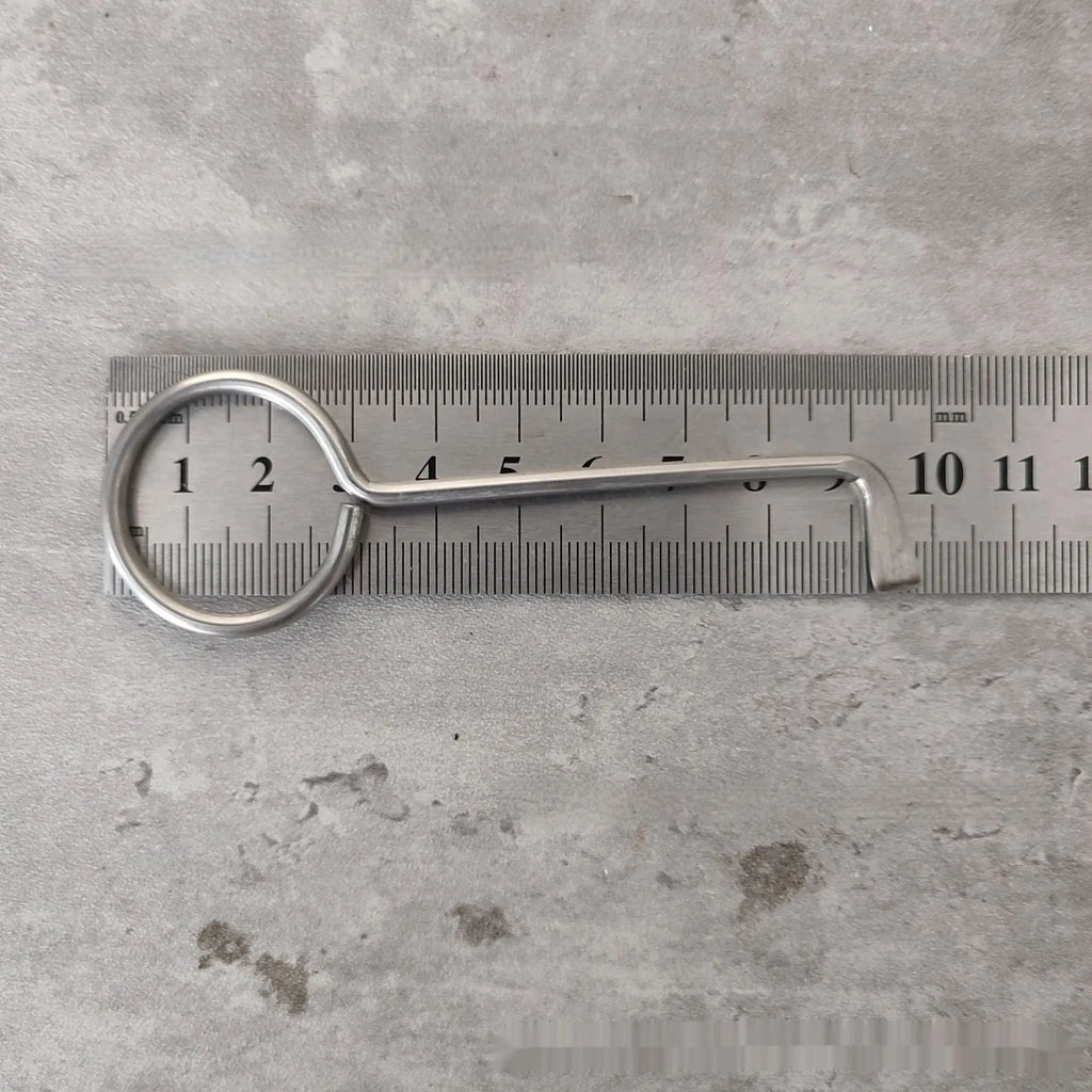 Two alloy steel wrench tools displayed as a portable set for household DIY repairs