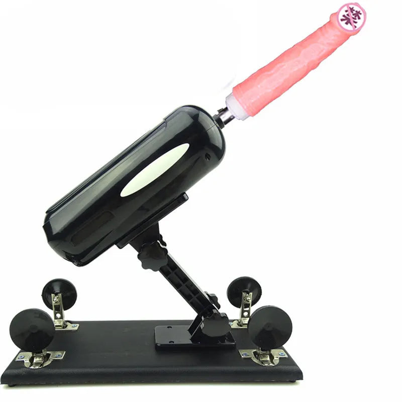 Bobb women's automatic telescopic thrusting sex tool in purple, black or pink colours