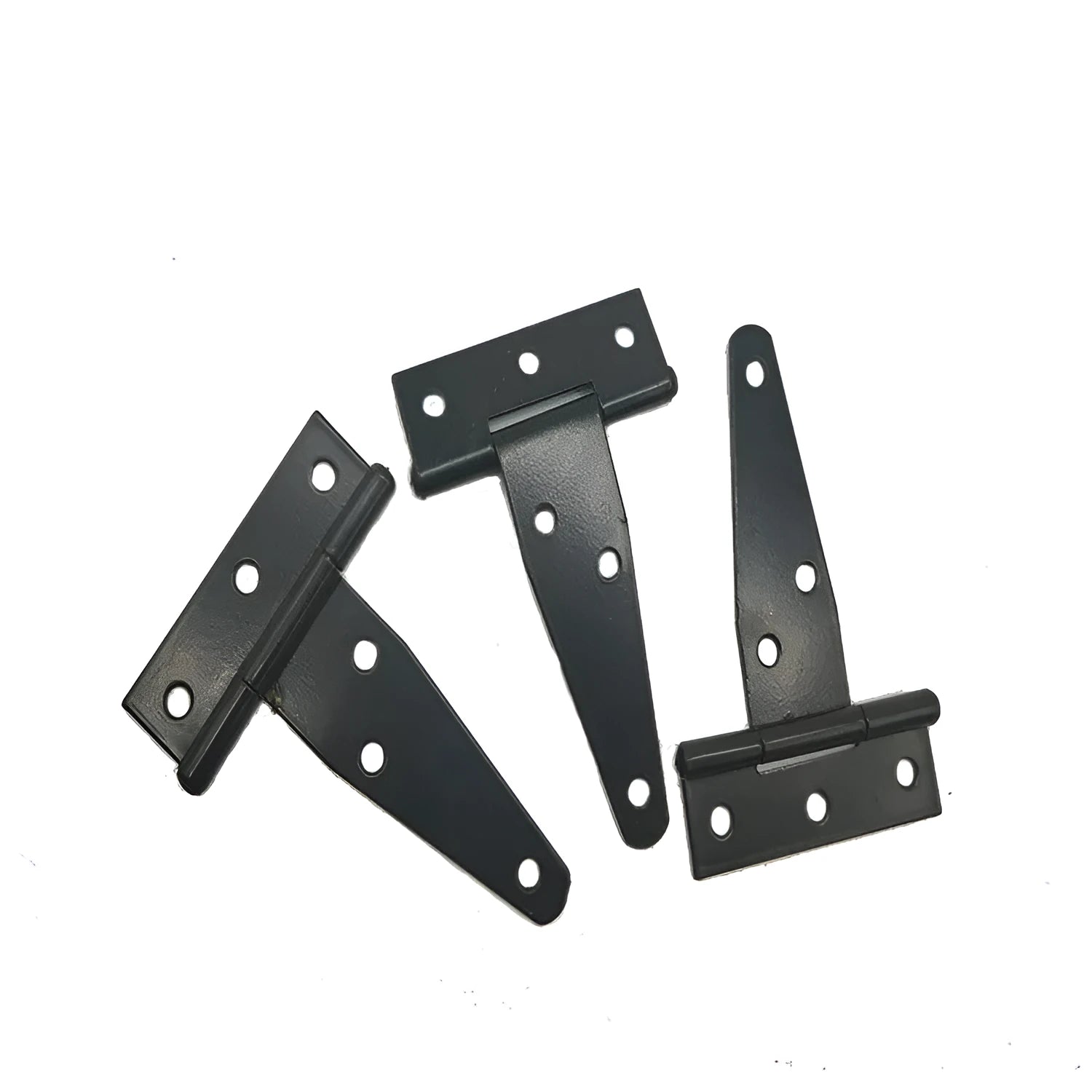 Fixed T-hinge for wooden doors in various sizes from 4 to 12 inches