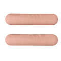 A silicone-edged hand-drawn dumbbell stick in various colours and weights for fitness training.