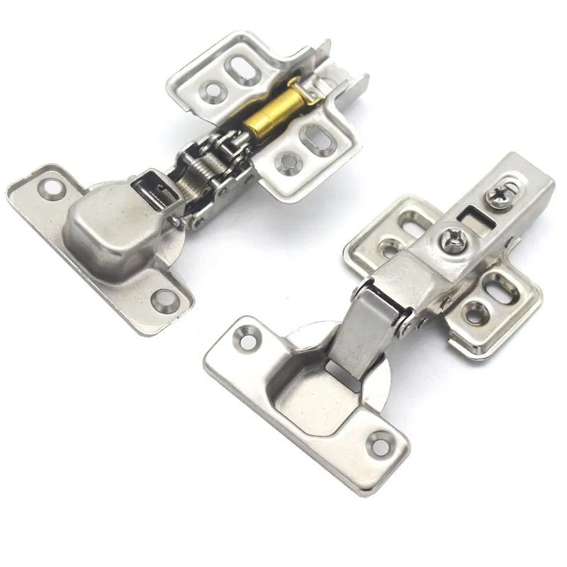 761 hydraulic damping cabinet hinge with nickel plating finish, cold rolled steel construction